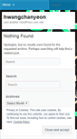 Mobile Screenshot of hwangchanyeon.wordpress.com