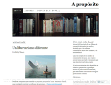 Tablet Screenshot of libreperspectiva.wordpress.com