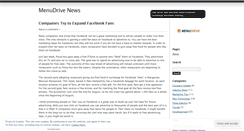 Desktop Screenshot of menudrive.wordpress.com