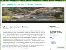 Tablet Screenshot of evaclasser.wordpress.com