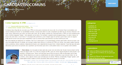 Desktop Screenshot of garotasincomuns.wordpress.com