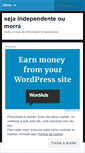 Mobile Screenshot of informalinformacoes.wordpress.com