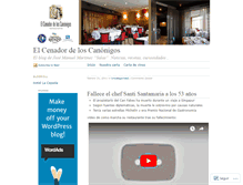 Tablet Screenshot of canonigos.wordpress.com