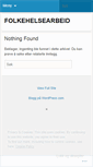 Mobile Screenshot of folkehelsearbeid.wordpress.com