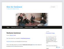 Tablet Screenshot of bonforsmaland.wordpress.com