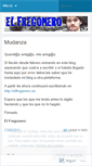 Mobile Screenshot of elfregonero.wordpress.com
