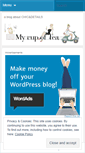 Mobile Screenshot of mycupofteaen.wordpress.com