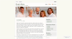 Desktop Screenshot of brendapearl.wordpress.com