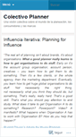 Mobile Screenshot of colectivoplanner.wordpress.com