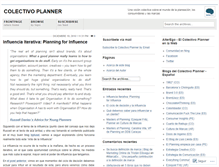 Tablet Screenshot of colectivoplanner.wordpress.com