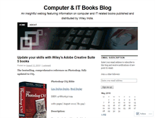 Tablet Screenshot of computeranditbooksblog.wordpress.com