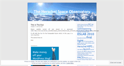 Desktop Screenshot of herschelmission.wordpress.com