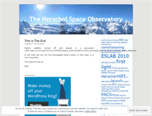 Tablet Screenshot of herschelmission.wordpress.com