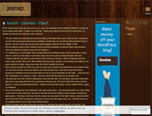 Tablet Screenshot of jeanap.wordpress.com