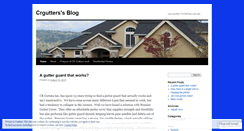 Desktop Screenshot of crgutters.wordpress.com