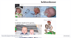 Desktop Screenshot of hektorshouse.wordpress.com