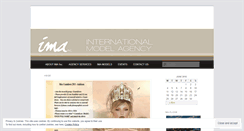 Desktop Screenshot of internationalmodelagency.wordpress.com