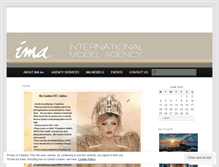 Tablet Screenshot of internationalmodelagency.wordpress.com