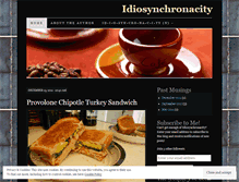 Tablet Screenshot of idiosynchronacity.wordpress.com