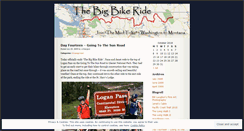 Desktop Screenshot of bigbikeride.wordpress.com