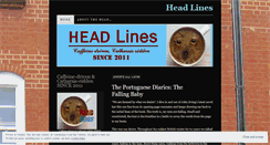 Desktop Screenshot of headdlineslondonuk.wordpress.com