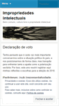 Mobile Screenshot of impropriedades.wordpress.com