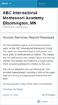 Mobile Screenshot of abcmontessori.wordpress.com