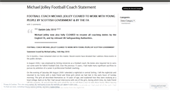 Desktop Screenshot of michaeljolleycoach.wordpress.com