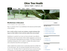 Tablet Screenshot of olivetreehealth.wordpress.com