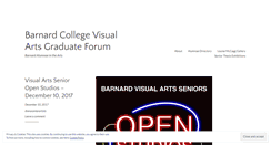 Desktop Screenshot of dianacentergraduateforum.wordpress.com