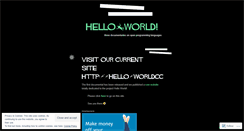 Desktop Screenshot of helloworlddocus.wordpress.com
