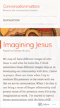 Mobile Screenshot of conversationmatters.wordpress.com