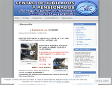 Tablet Screenshot of jubiladosecmdp.wordpress.com