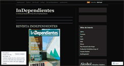 Desktop Screenshot of independientesumh.wordpress.com