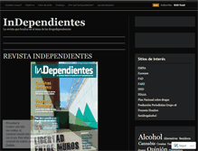 Tablet Screenshot of independientesumh.wordpress.com