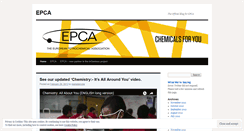 Desktop Screenshot of epca2011iyc.wordpress.com