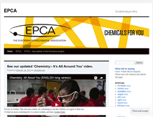 Tablet Screenshot of epca2011iyc.wordpress.com