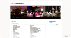 Desktop Screenshot of analuzschettini.wordpress.com
