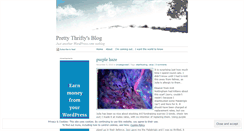 Desktop Screenshot of prettythrifty.wordpress.com