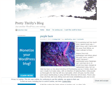 Tablet Screenshot of prettythrifty.wordpress.com
