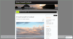 Desktop Screenshot of knowoneselfperfectly.wordpress.com