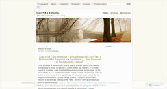 Desktop Screenshot of gconea.wordpress.com