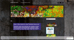 Desktop Screenshot of kelsiebleh.wordpress.com