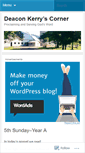 Mobile Screenshot of deaconkerry.wordpress.com