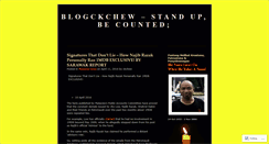 Desktop Screenshot of ckcounterpunch.wordpress.com