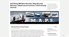 Desktop Screenshot of antipiracymaritimesecurity.wordpress.com