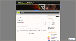 Desktop Screenshot of blogmindframe.wordpress.com