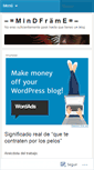 Mobile Screenshot of blogmindframe.wordpress.com