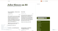 Desktop Screenshot of jsimonbi.wordpress.com
