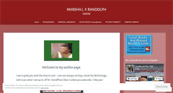 Desktop Screenshot of marsharandolph.wordpress.com